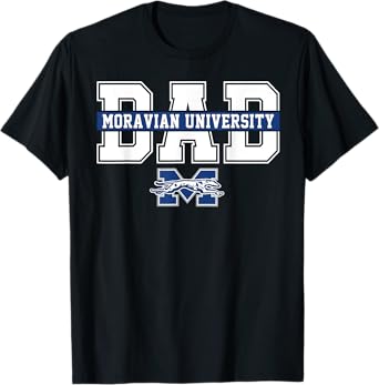 Moravian Vintage Arch University Dad Father Arch Vintage T-Shirt