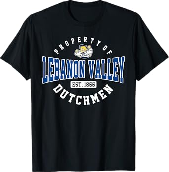 Property of Lebanon Valley College Athletics Arch Vintage T-Shirt