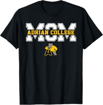 Adrian College Mom Mother Arch Vintage Design for Women T-Shirt