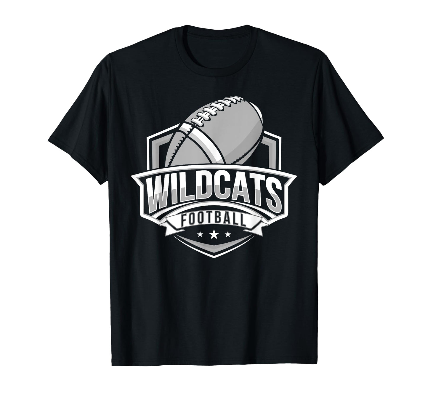 Wildcats Game Day Football Mascot Roar With Pride! T-Shirt