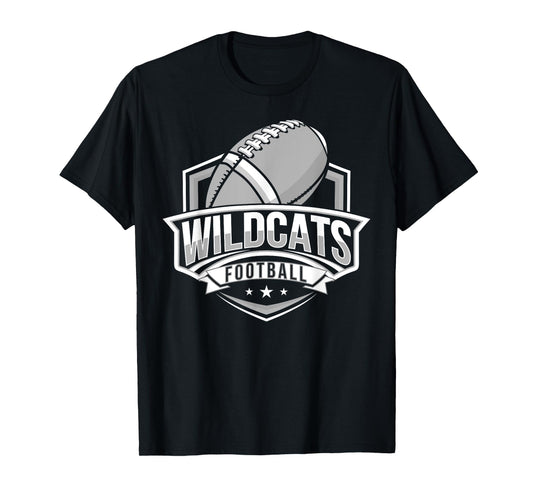 Wildcats Game Day Football Mascot Roar With Pride! T-Shirt