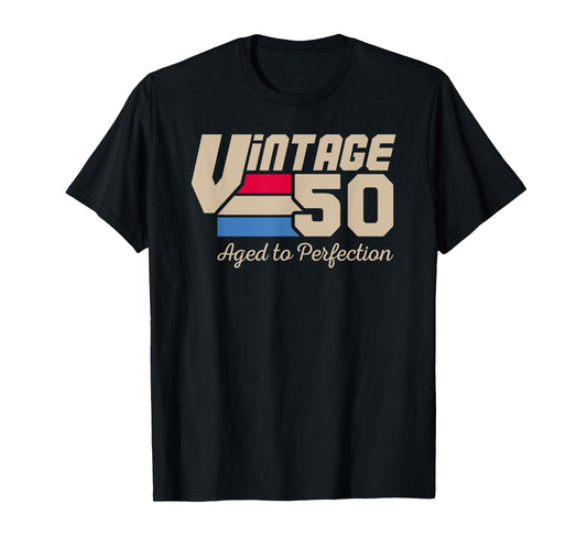 50th Birthday Vintage 50 Year Old Est 1975 Limited Edition T-Shirt