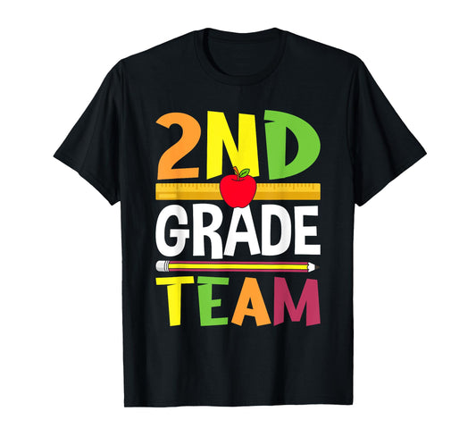 2nd Grade Team 2nd Grade Squad Teacher T-Shirt