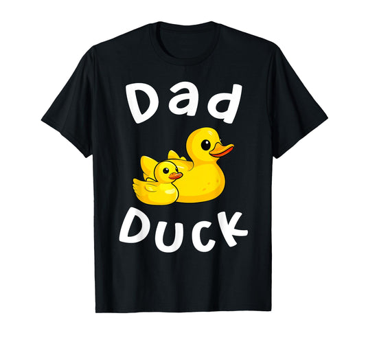 Dad Duck Birthday Rubber Duck Kids Family Matching T-Shirt