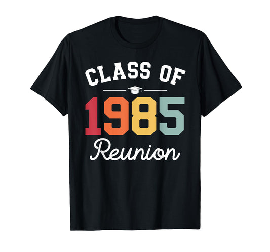Class of 1985 Reunion 40 Years Graduation High School Alumni T-Shirt
