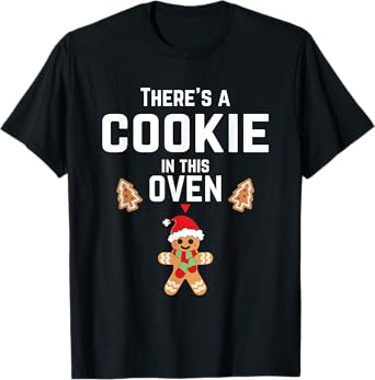 Christmas Pregnancy Announcement Shirt Mommy Mom To Be T-Shirt