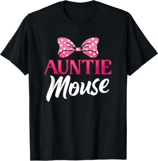 Cute Auntie Mouse | Niece Nephew | Aunt Women T-Shirt