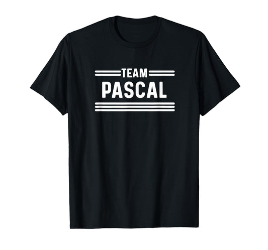 Team Pascal - Family Name T-Shirt