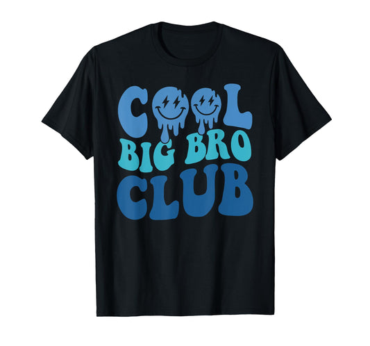 Cool Big Bro Club Retro Brother Matching Family T-Shirt