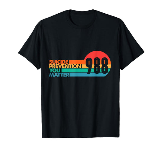 988 Shirt Suicide Prevention Lifeline 988 Awareness 988 T-Shirt