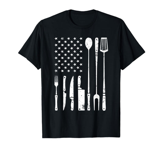Cool BBQ Grilling Design For Men Women Barbecue Meat Smoker T-Shirt