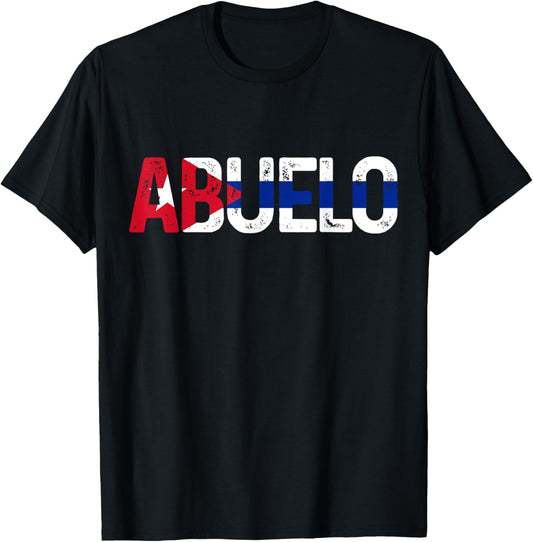 Abuelo Cuban Flag Pride Cuba Father's Day T-Shirt