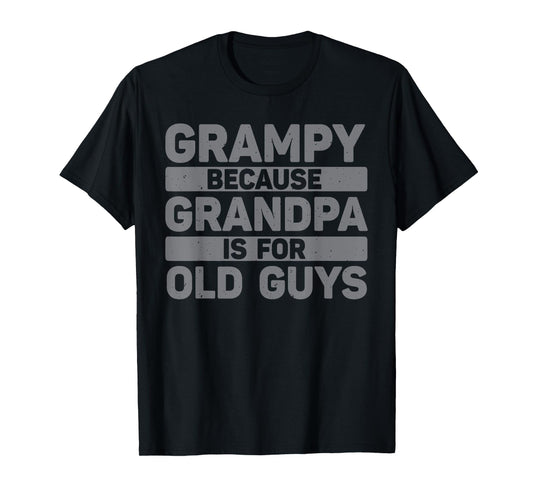 Grampy Design For Grandpa From Grandkids Father's Day Grampy T-Shirt