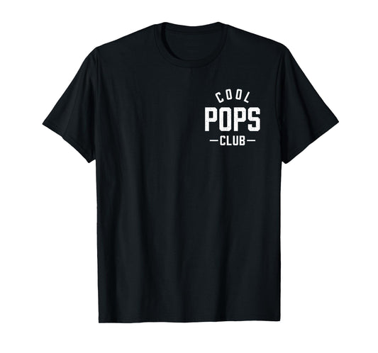 Pocket Cool Pops Club Best Pops Ever Retro Father's Day T-Shirt