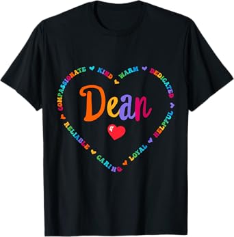 Cute Dean Appreciation Week Back to School academic admin T-Shirt