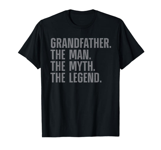 Funny Grandfather Art For Grandpa From Grandkids Grandfather T-Shirt