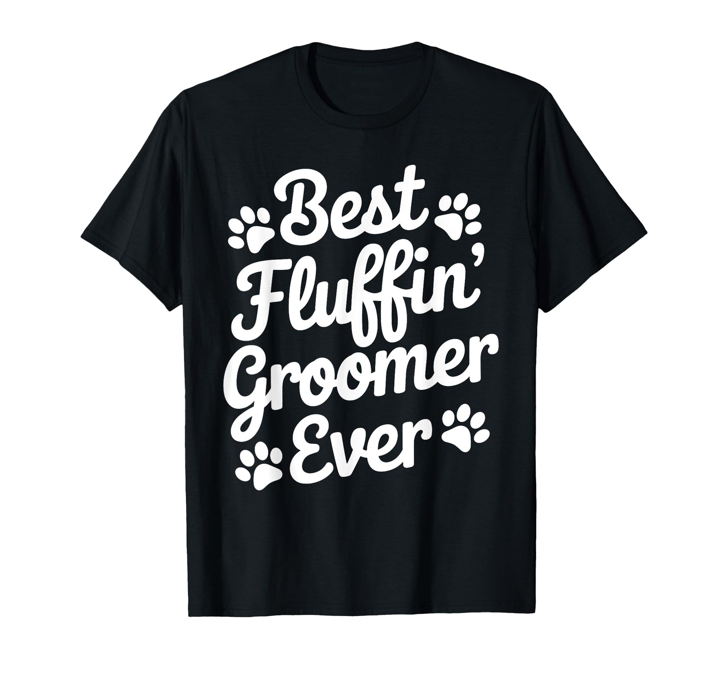 Cool Dog Groomer Art for Men Women Dog Grooming Pet Groomers T-Shirt