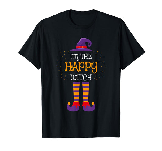 I’m The Happy Witch Halloween Family Matching Group Costume T-Shirt