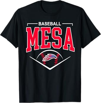 Mesa Community College Baseball Athletics Vintage Design T-Shirt