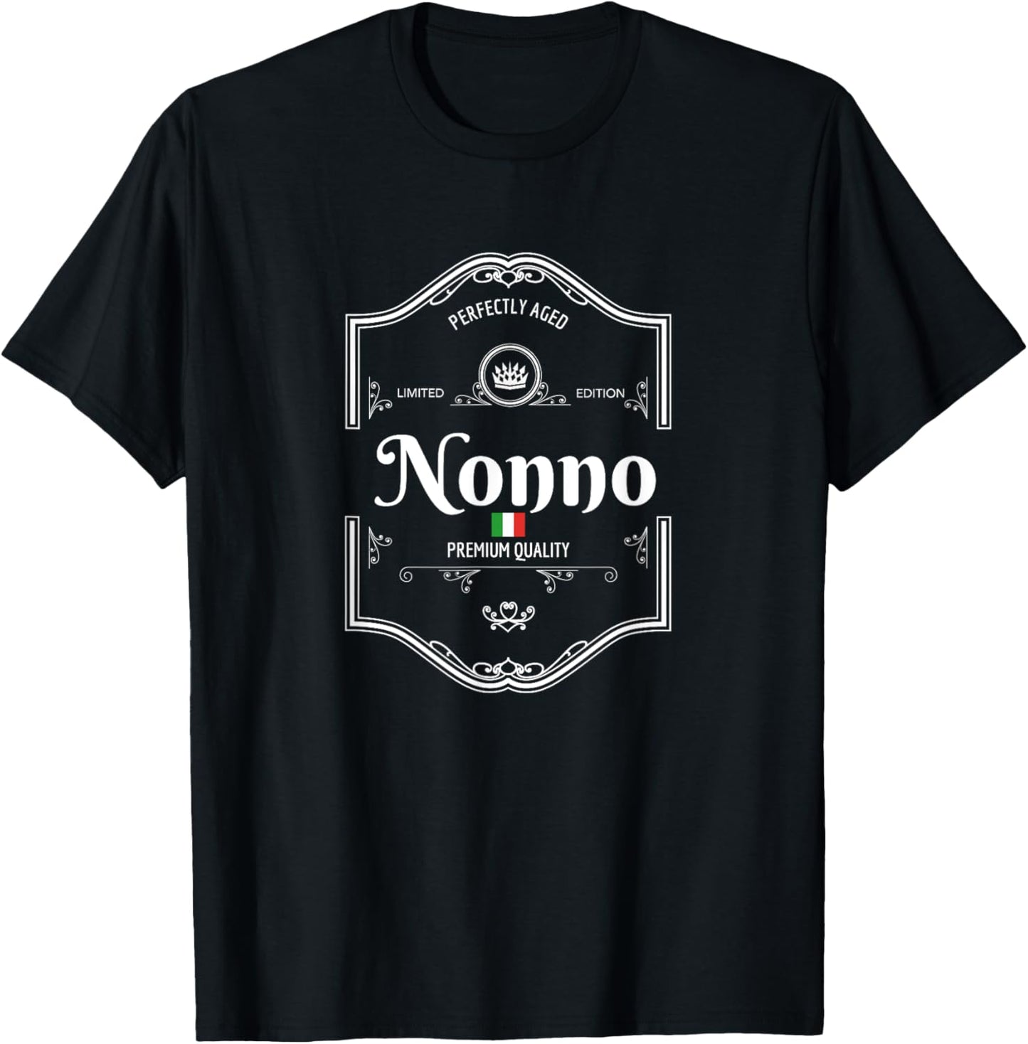 Perfectly Aged Premium Quality Italian Nonno T-Shirt