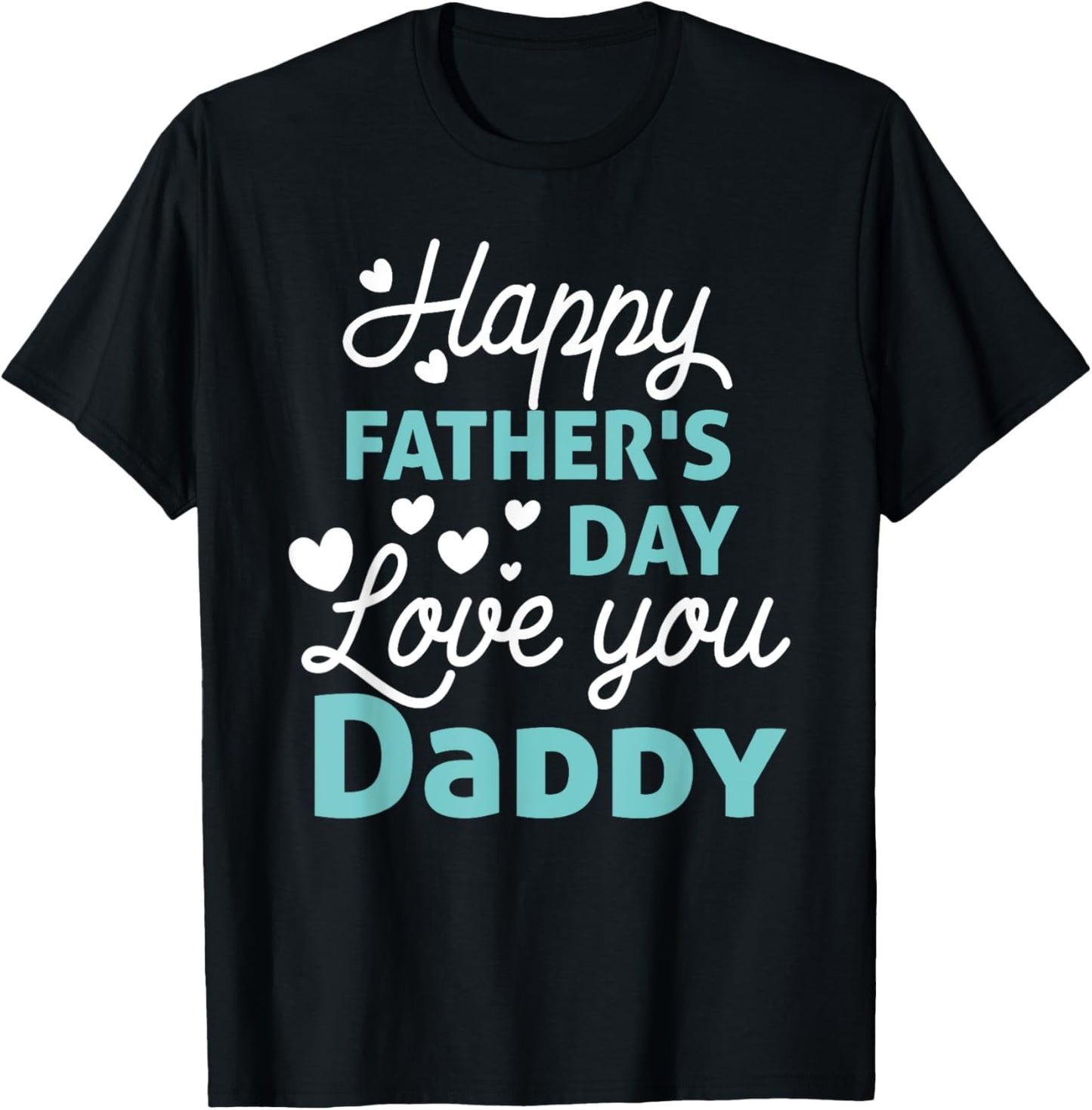 Happy Fathers Day Daddy Shirt 2025 for Dad Kids T-Shirt