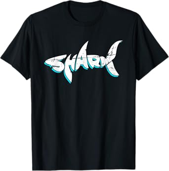 Week Of The Shark Distressed Retro Vintage Love Sharks Gift T-Shirt