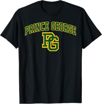 Prince George High School Arch Vintage Design for Men Women T-Shirt