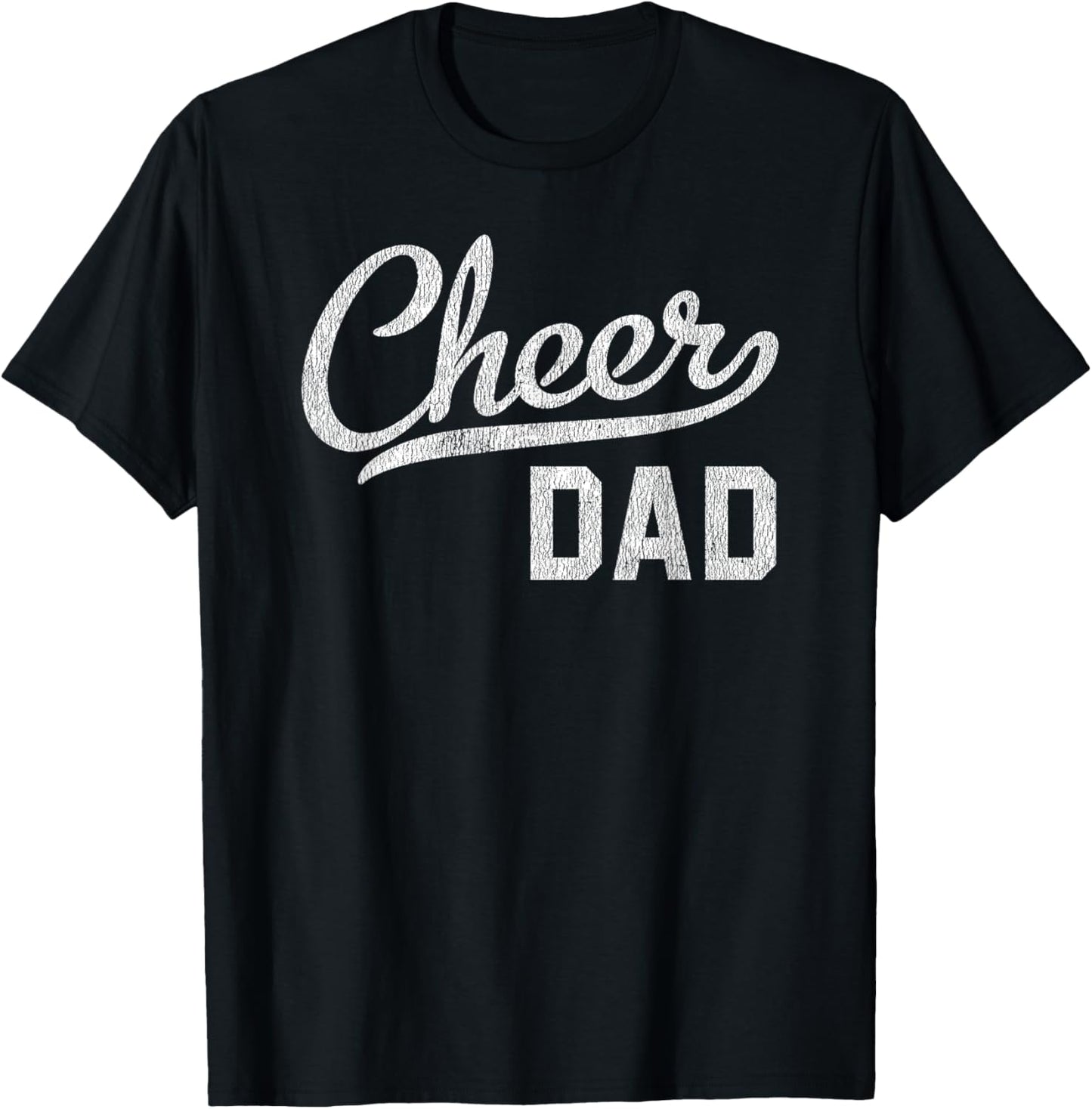Cheer Dad Proud Cheerleading Dad Gift T-Shirt