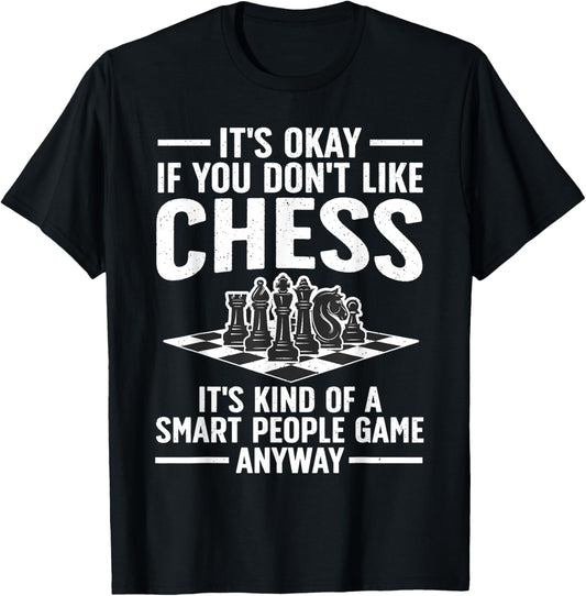 Cool Chess Players Art For Men Boys Kids Chess Lover Novelty T-Shirt
