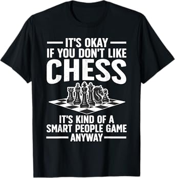 Cool Chess Players Art For Men Boys Kids Chess Lover Novelty T-Shirt