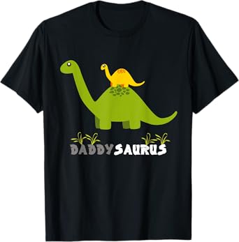 Daddysaurus Shirt Funny Father Dinosaur Daddy Saurus T-Shirt
