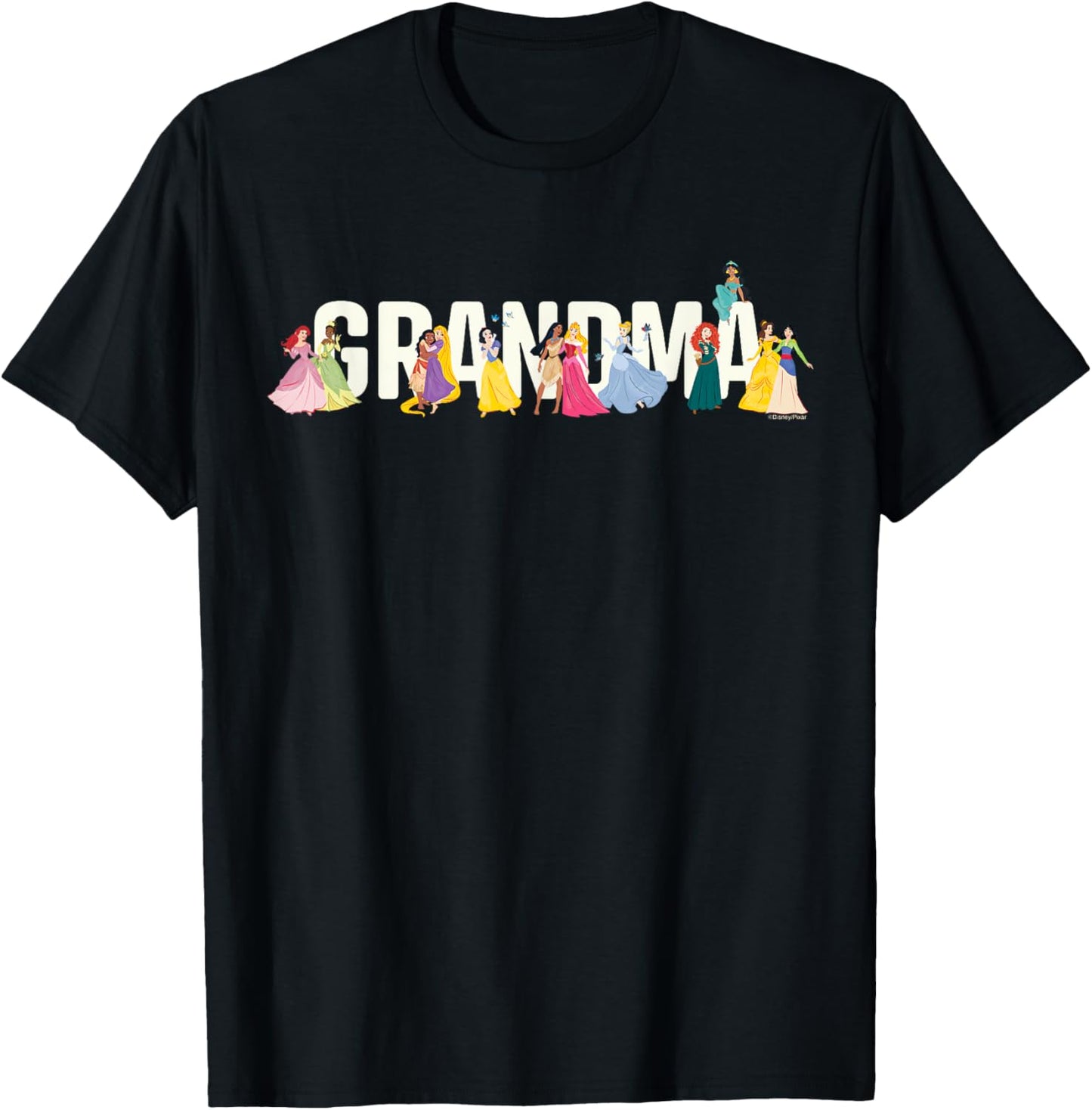 Disney Princess Squad Grandma Family Trip Vacation Reunion T-Shirt