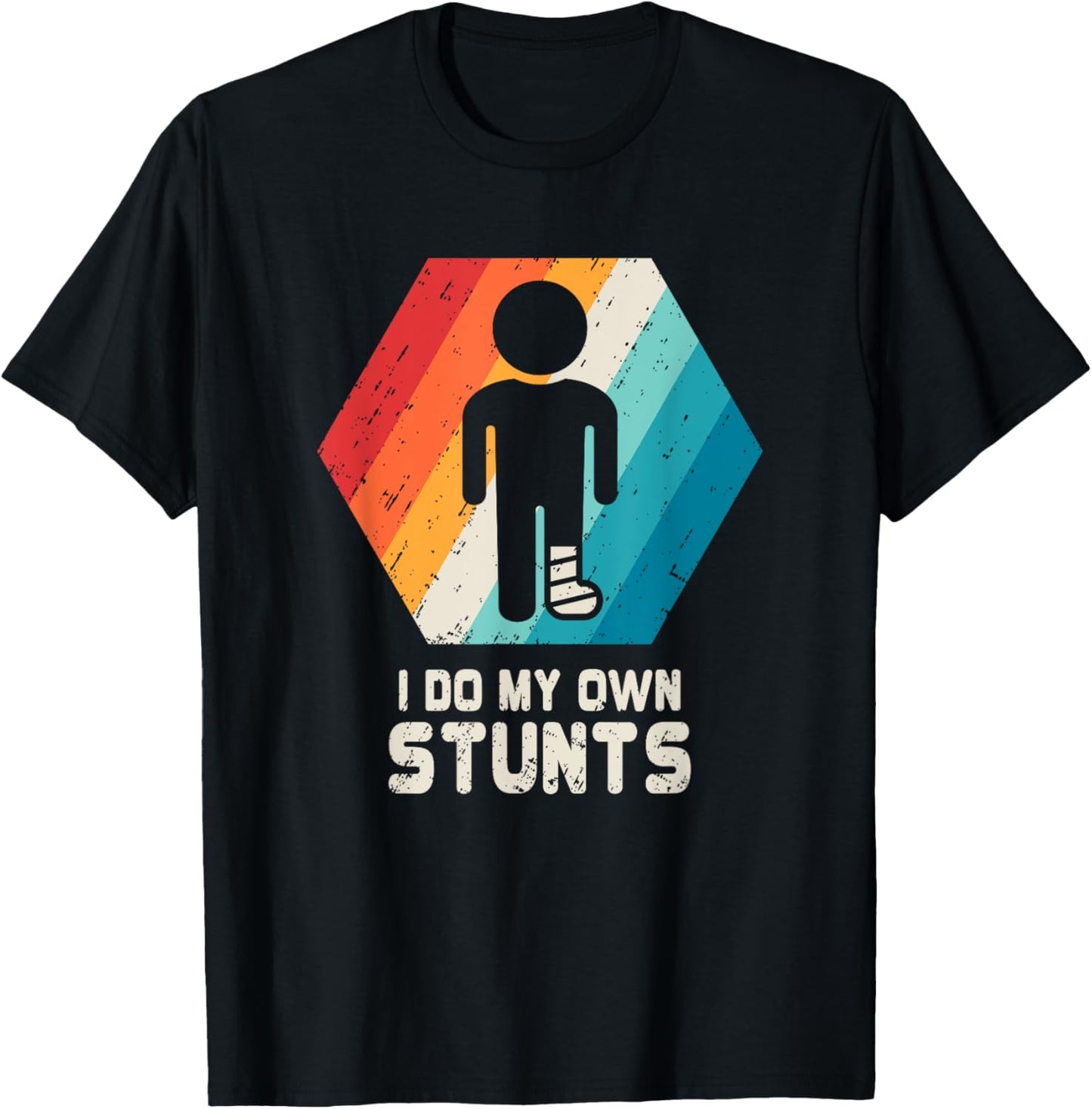 Broken Leg Shirt Ankle Knee Foot Injury Get Well Soon Gift T-Shirt