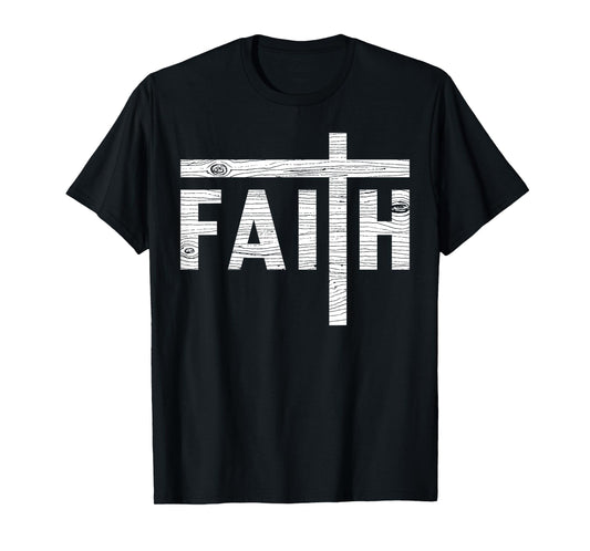 Christian Faith And Cross Jesus Believer Gift For Men Women T-Shirt