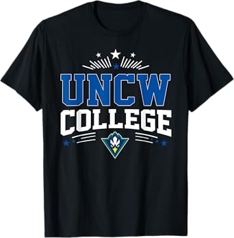UNCW Arch Vintage Retro College Arch Vintage Design T-Shirt