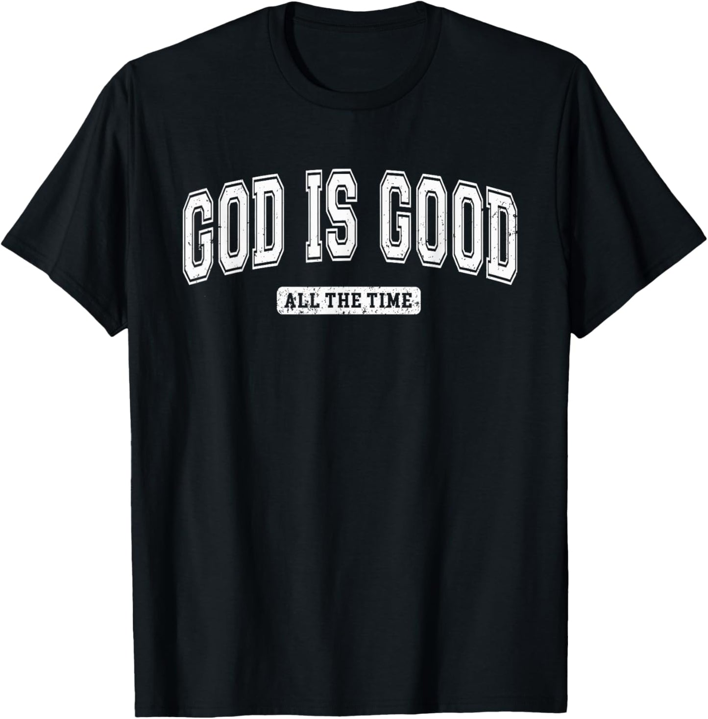 Vintage Retro Christian God Is Good All The Time Jesus T-Shirt