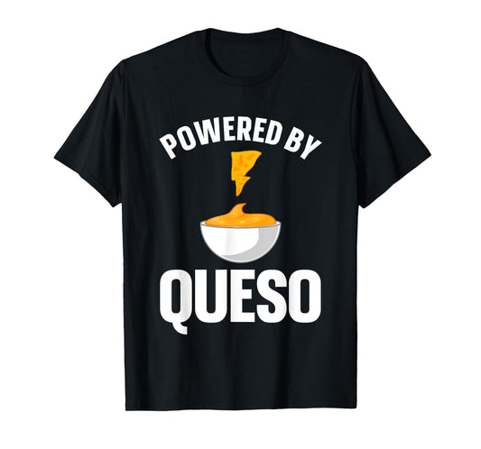 Cool Queso Art for Men Women Cheese Lover Chips & Queso Dip T-Shirt