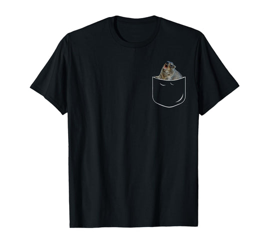 Pocket Hyrax Awawa meme Funny Hyrax tshirt T-Shirt