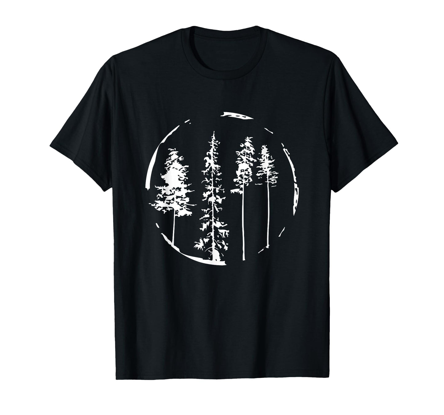 Christmas Pine Forest, Pine Trees T-Shirt