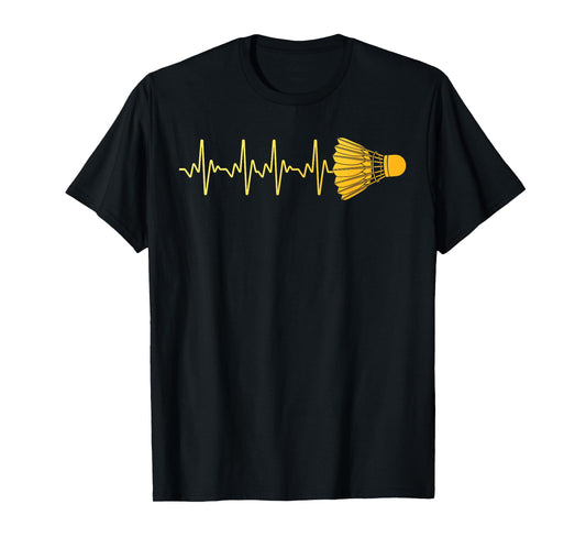 Badminton Art for Men Women Badminton Lover Badminton Player T-Shirt