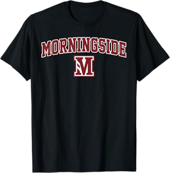Morningside University Arch Vintage Sports Design Men Women T-Shirt