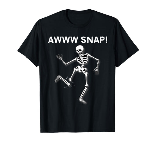 Funny Broken Leg Art For Men Women Kids Foot Ankle Surgery T-Shirt