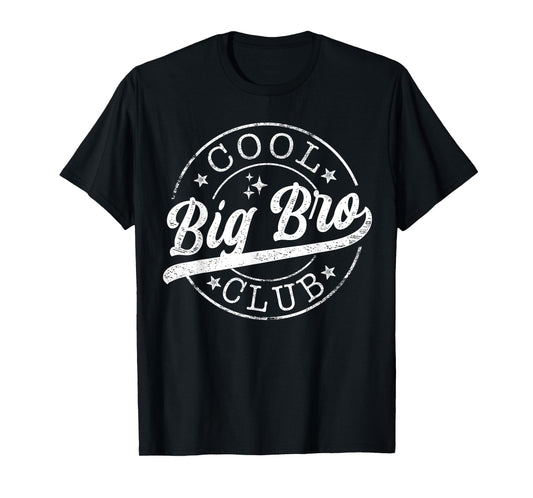 Cool Big Bro Club Emblem Design Best Big Bro T-Shirt