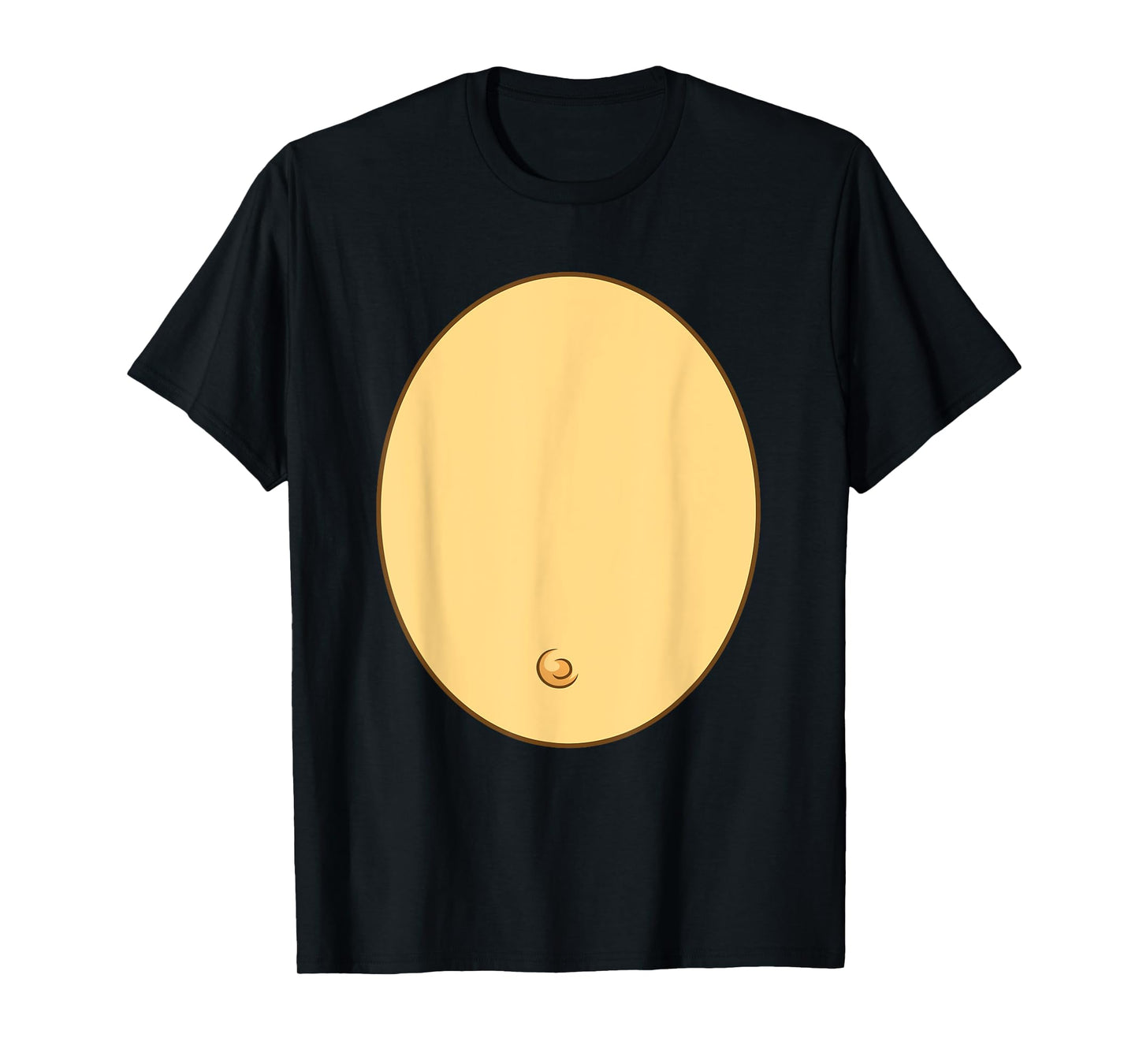 Funny Monkey Belly Costume Kids Adult Halloween T-Shirt