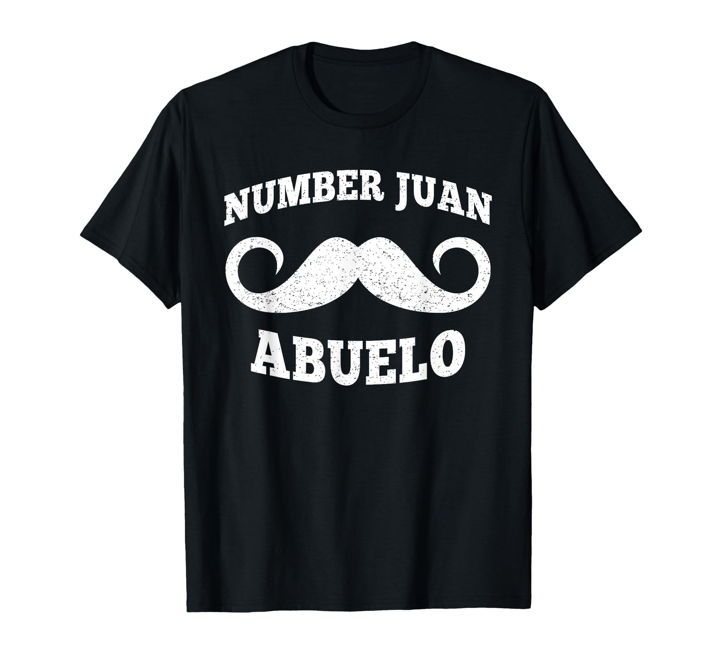 Number One Juan Abuelo Spanish Mexican Best Dad Fathers Day T-Shirt