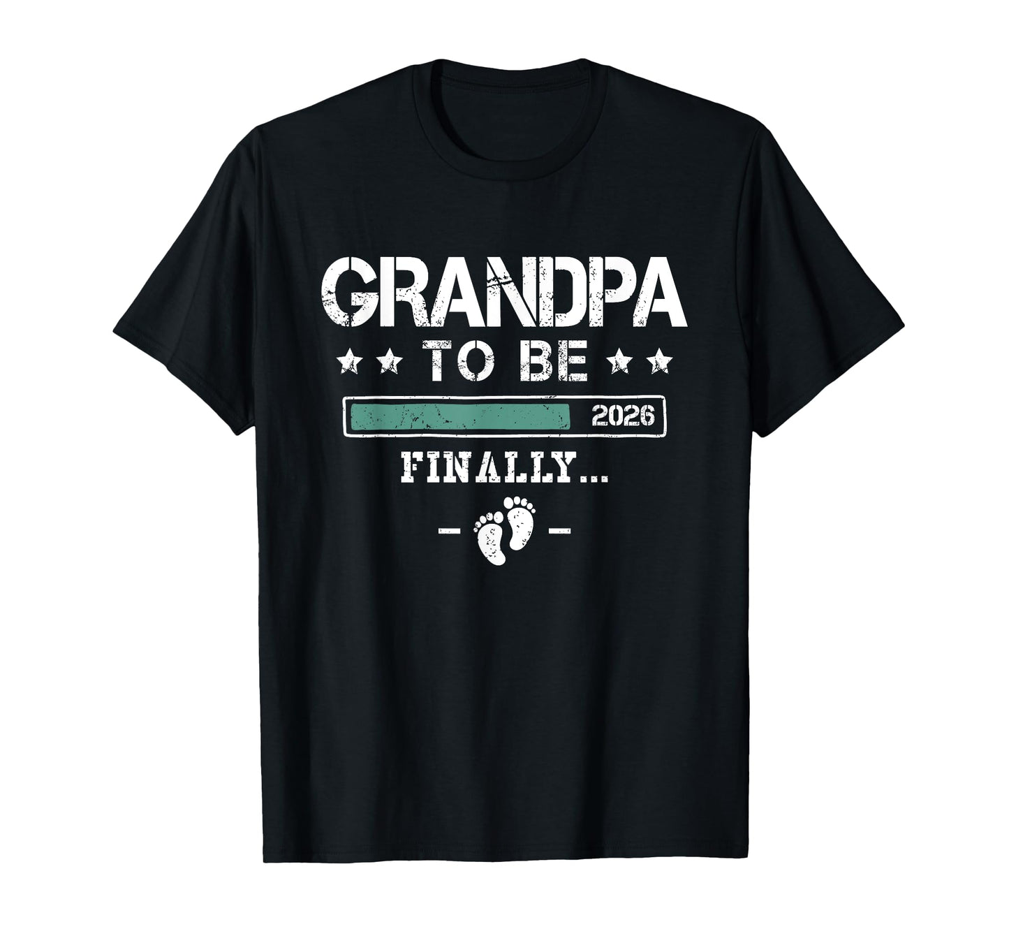 Grandpa to Be 2026 Funny Baby Announcement 1st Time Grandpa T-Shirt