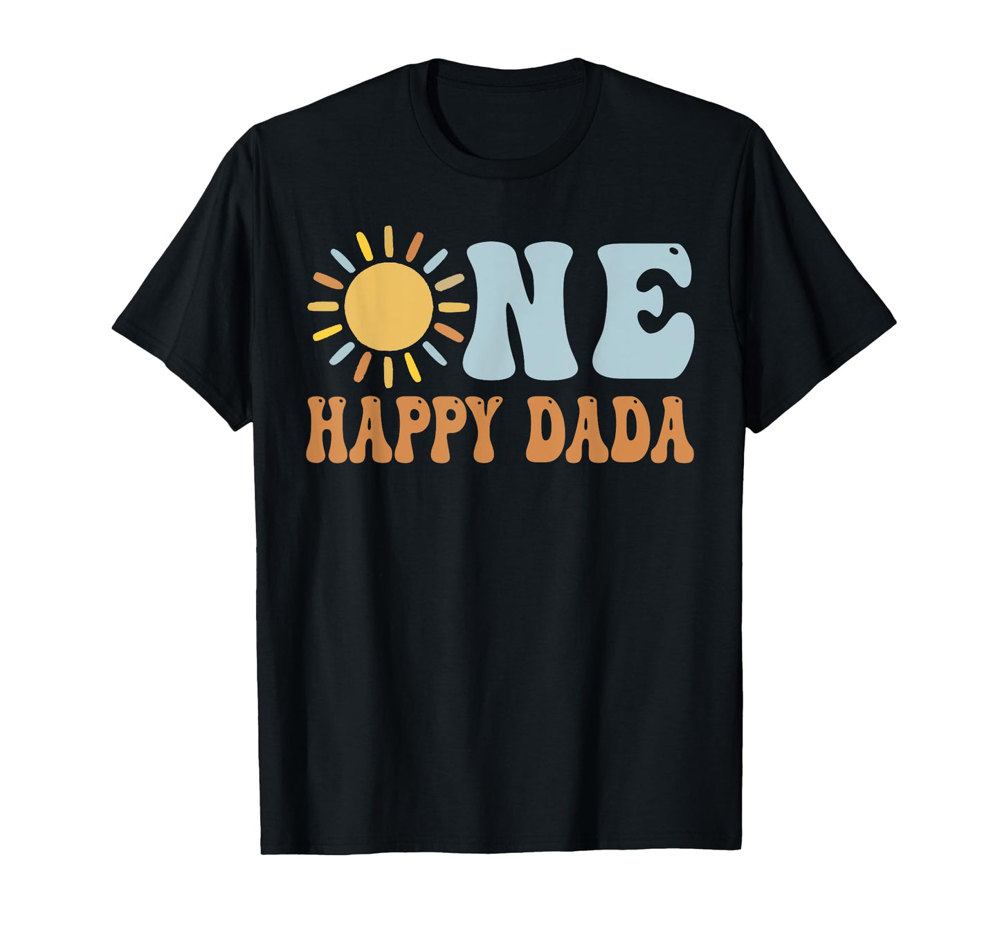 One Happy Dada of The Birthday First Trip Around the Sun T-Shirt