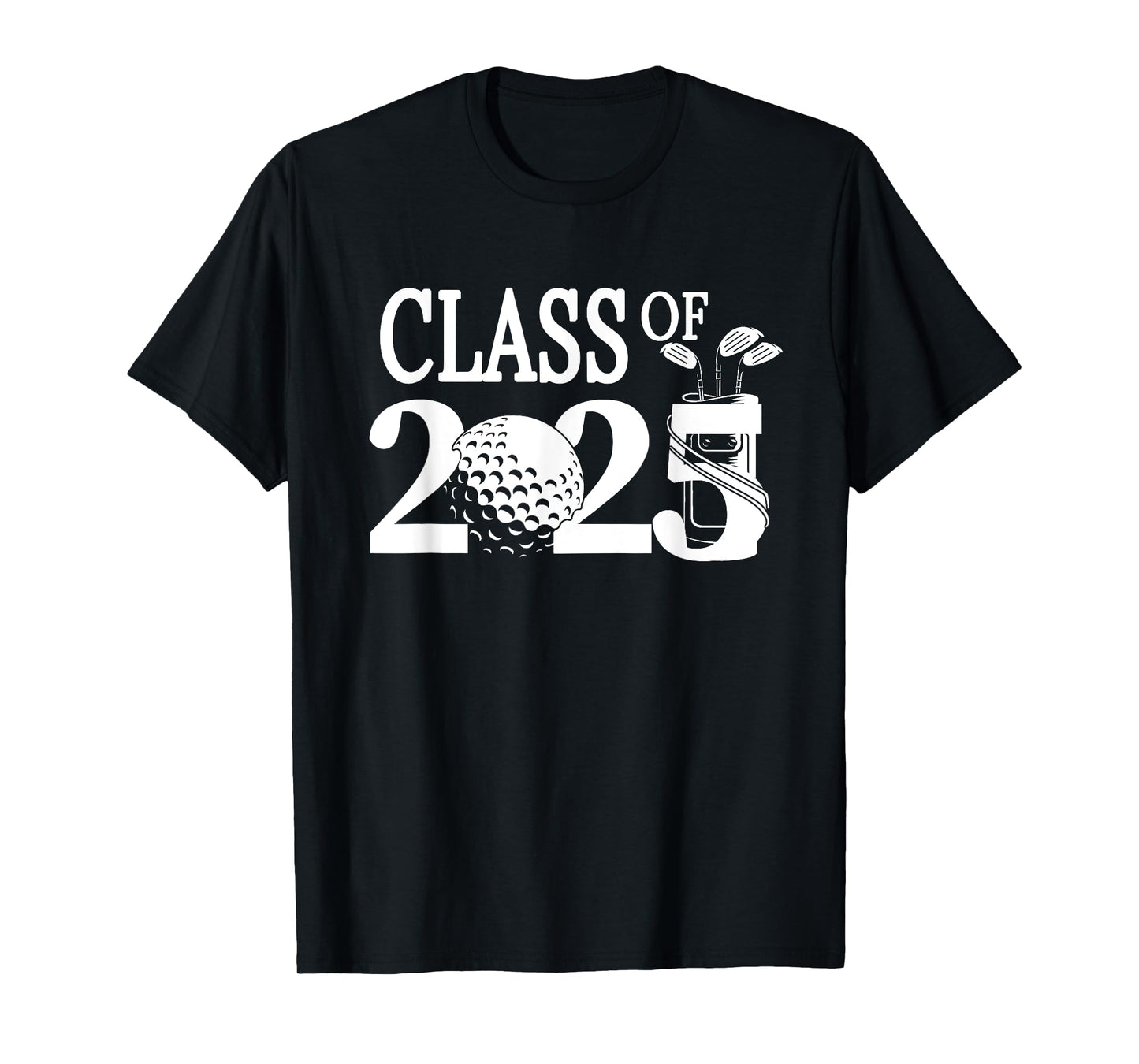 Class of 2025 Graduation Senior Golfer Golf Player Grad 2025 T-Shirt
