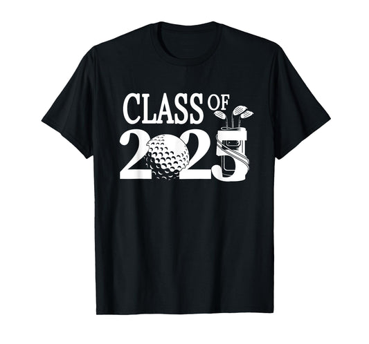 Class of 2025 Graduation Senior Golfer Golf Player Grad 2025 T-Shirt