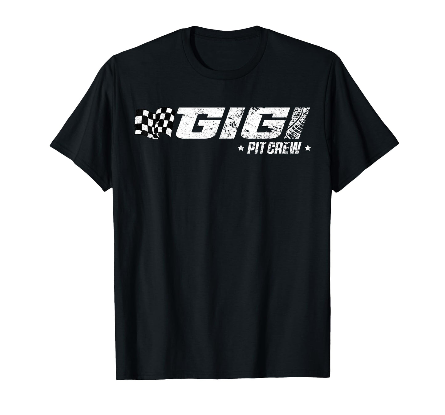 Gigi Pit Crew Race Car Birthday Family Racing T-Shirt